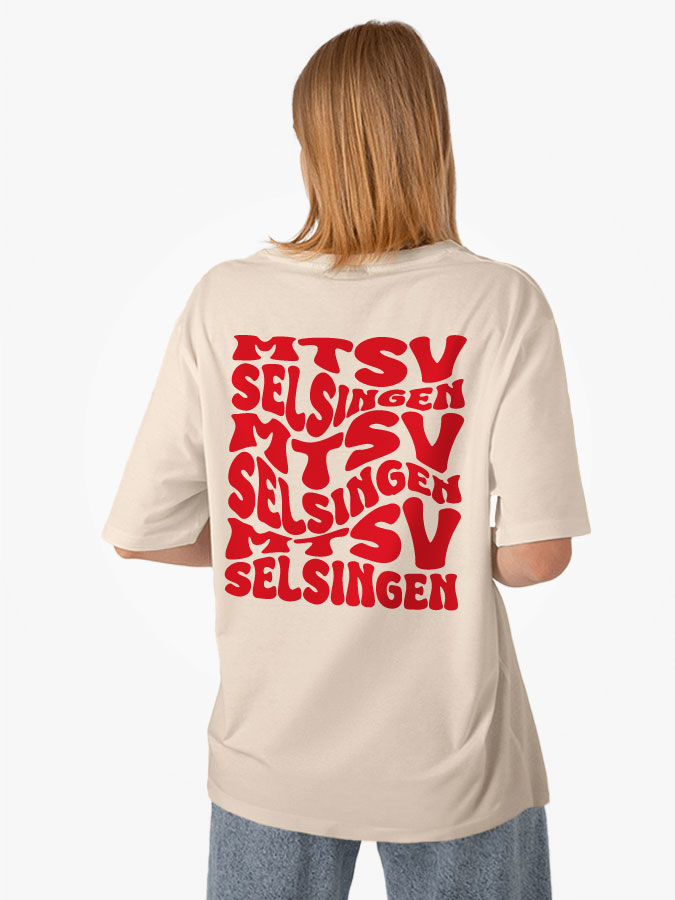 T-Shirt Oversized Wavy Unisex
