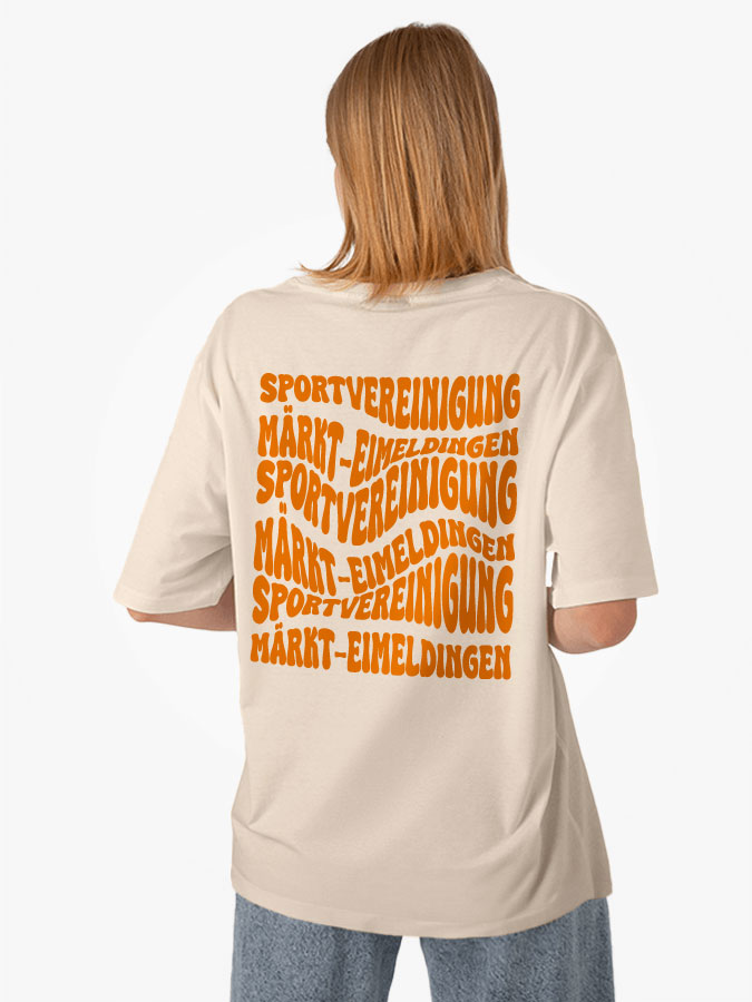 Oversized Shirt Wavy Unisex