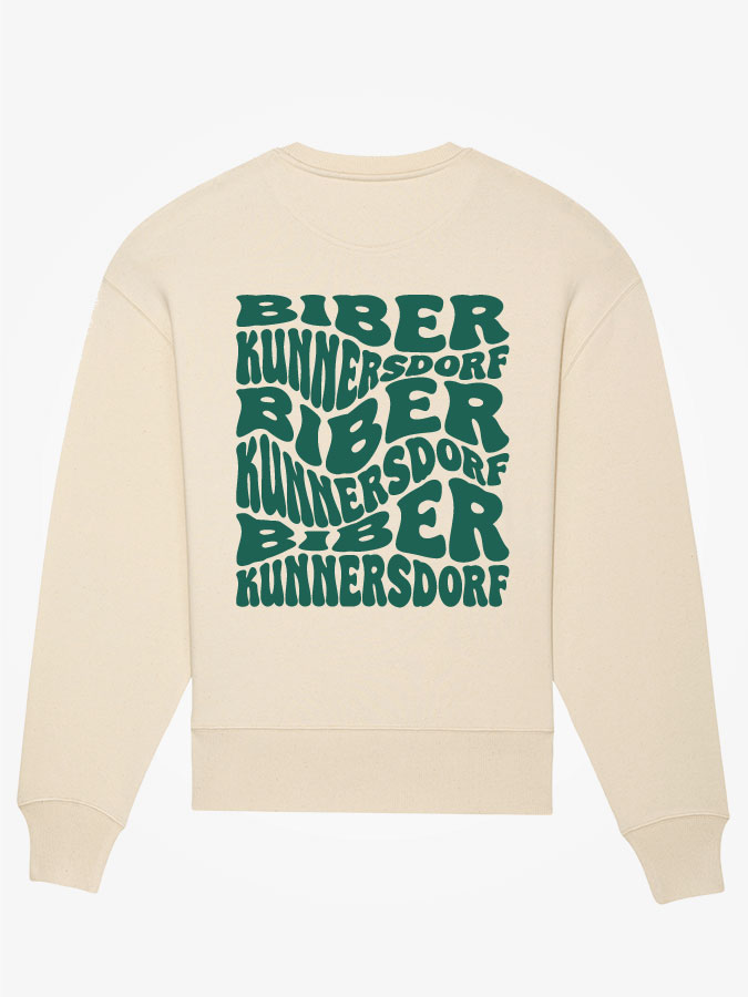 Oversized Sweater Wavy Herren