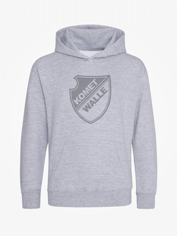 Hoodie All Grey Kids Unisex
