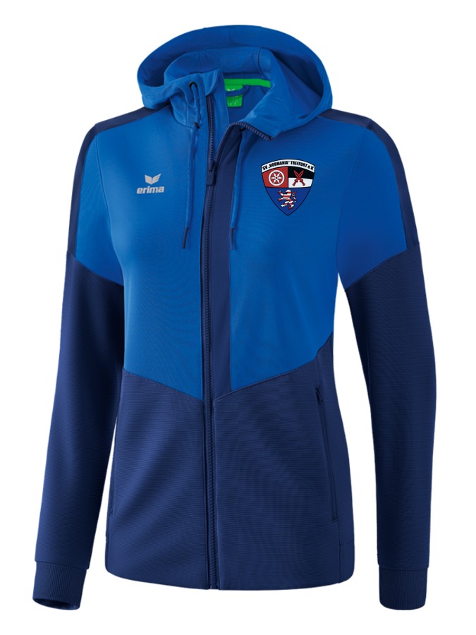 Erima Squad Trainingsjacke mit Kapuze Damen