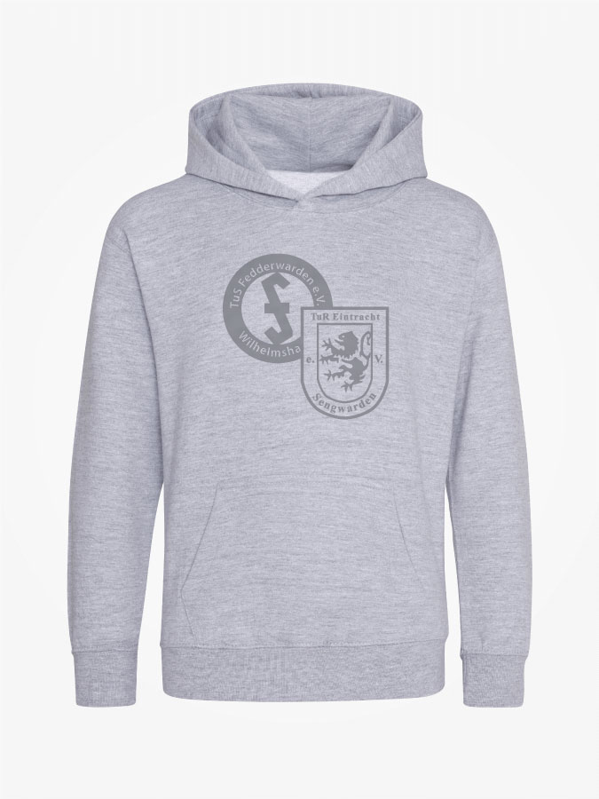 Hoodie All Grey Kids Unisex