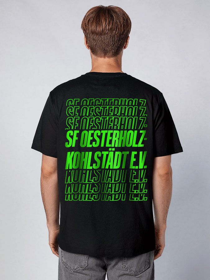 Oversized Shirt Neon Herren