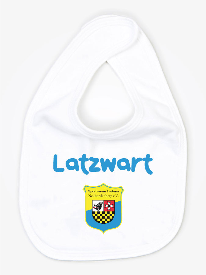 Babylätzchen Latzwart