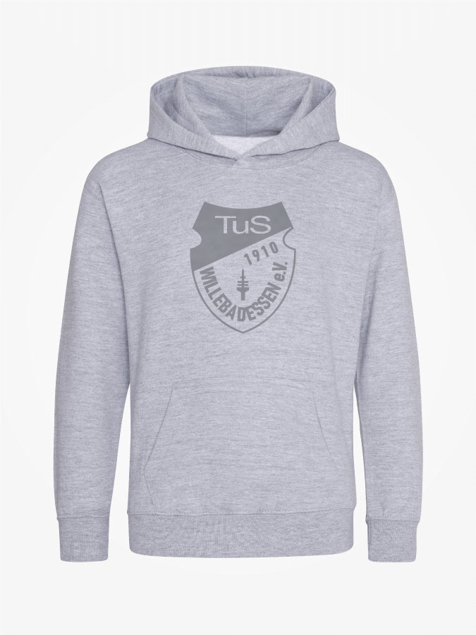 Hoodie All Grey Kids Unisex