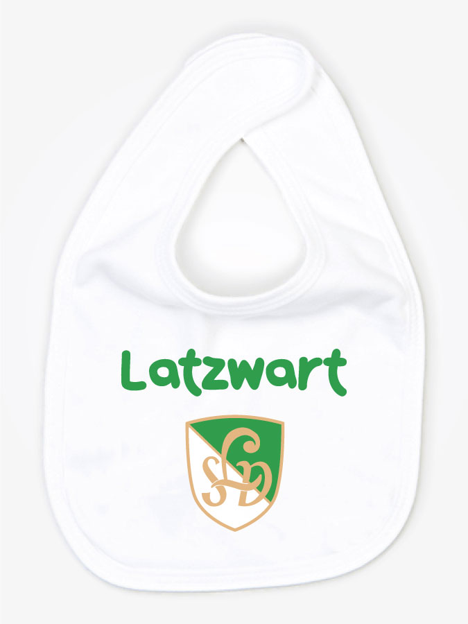 Babylätzchen Latzwart