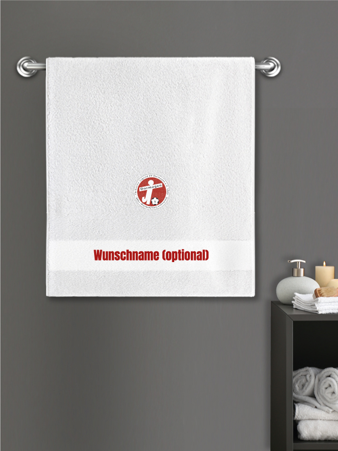Badehandtuch Team Sticklogo