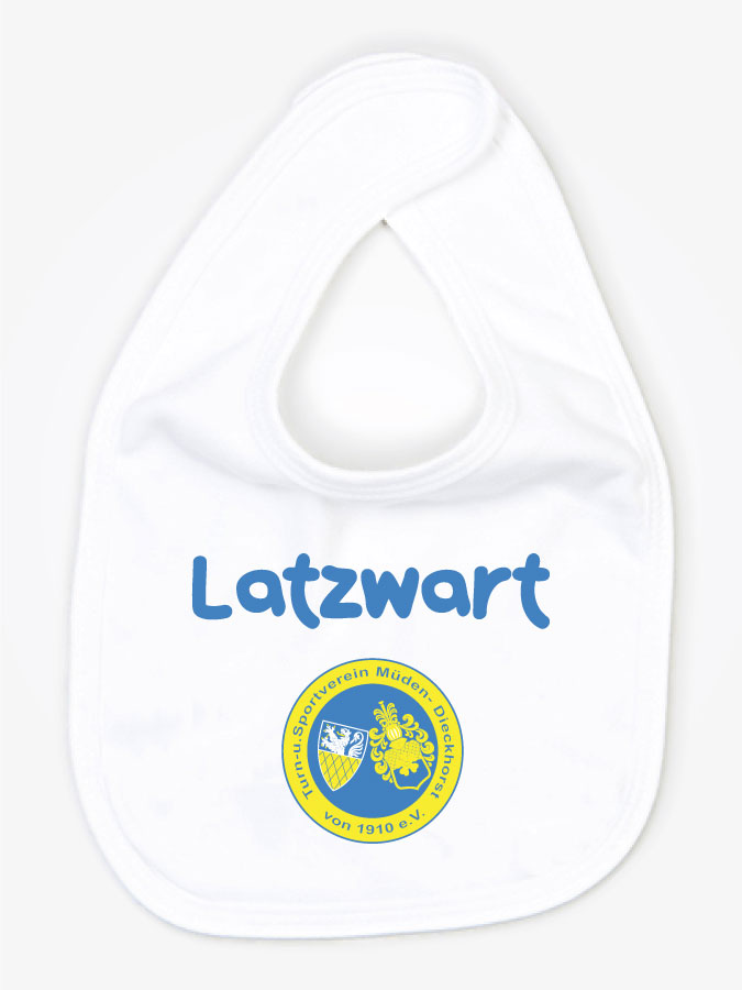 Babylätzchen Latzwart
