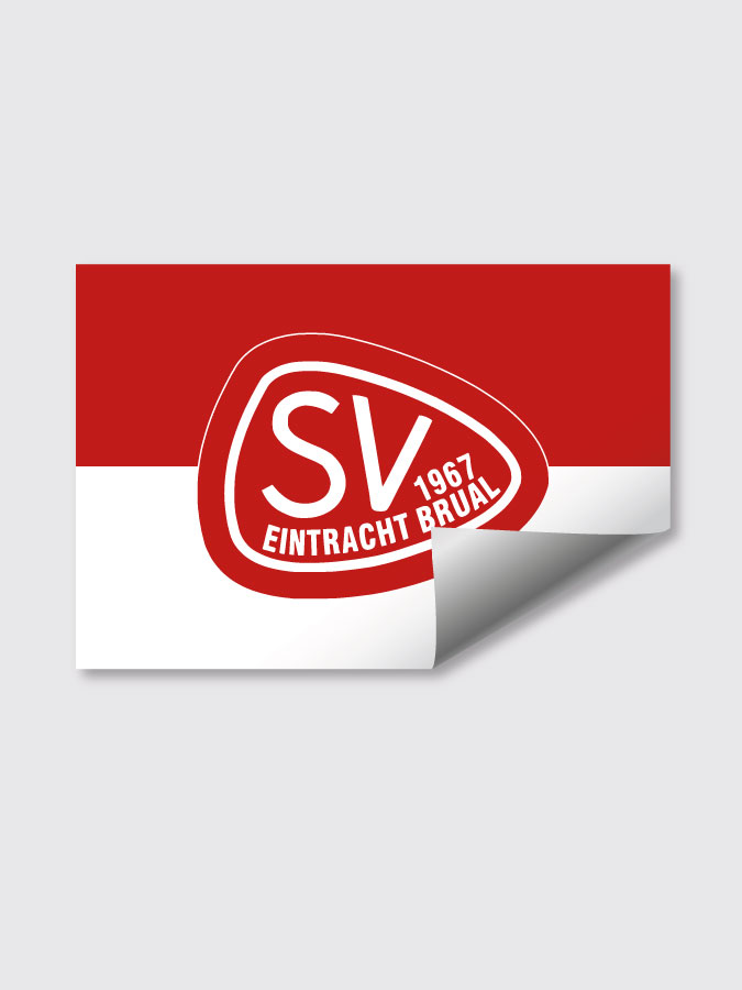 Aufkleber DIN A7 Logo