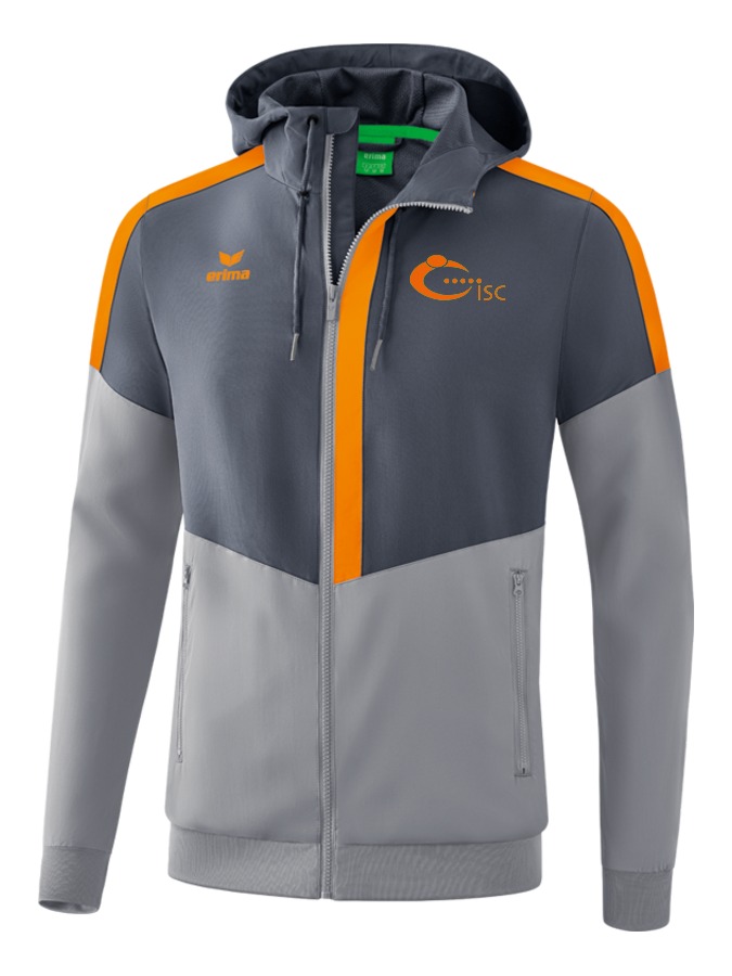 Erima Squad Tracktop Jacke mit Kapuze