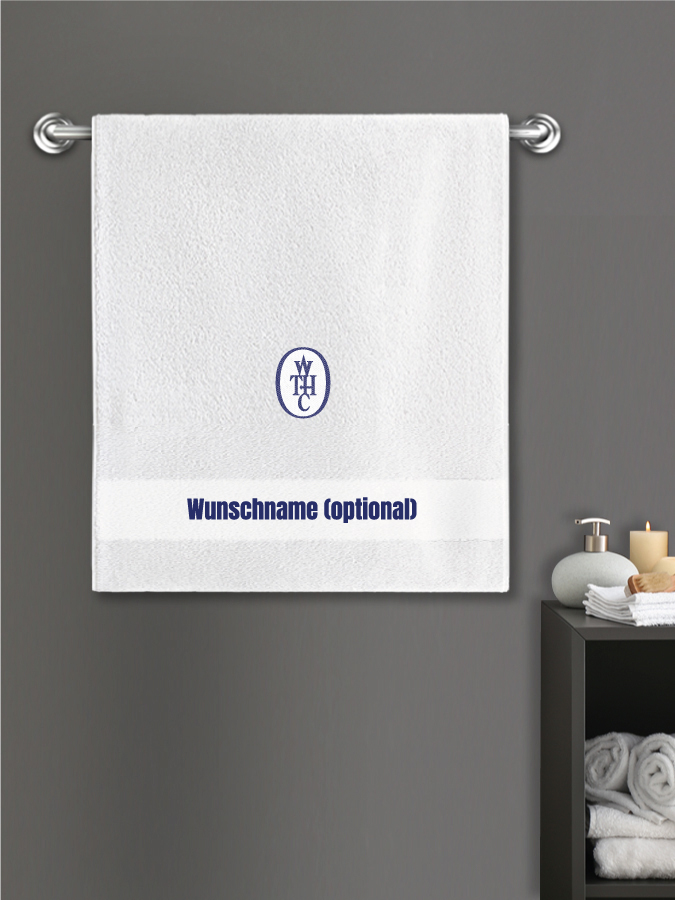 Badehandtuch Team Sticklogo