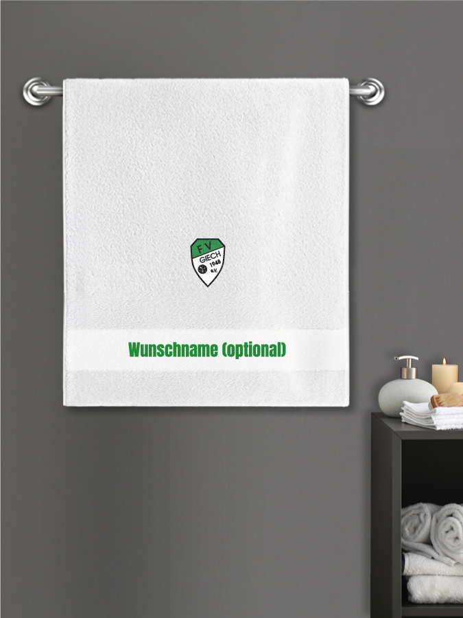 Badehandtuch Team Sticklogo