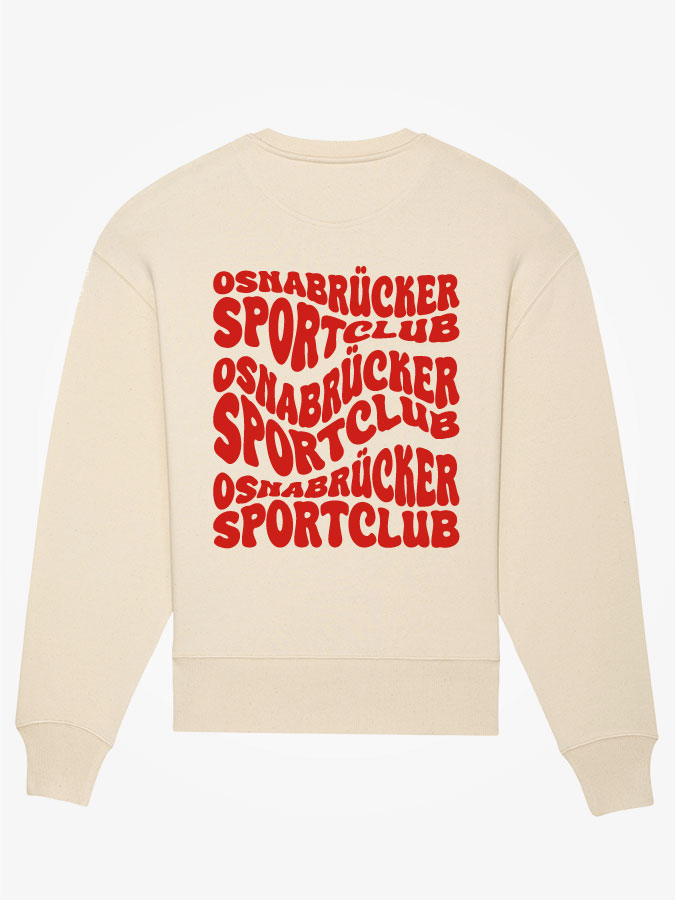 Oversized Sweater Wavy Herren