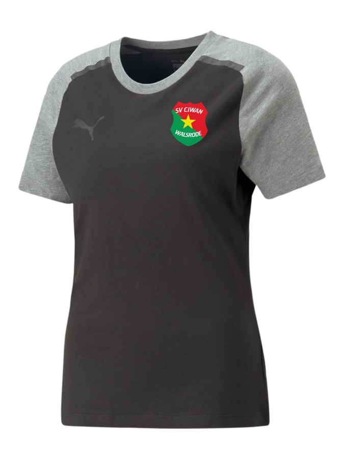 PUMA teamCUP Casuals T-Shirt Damen