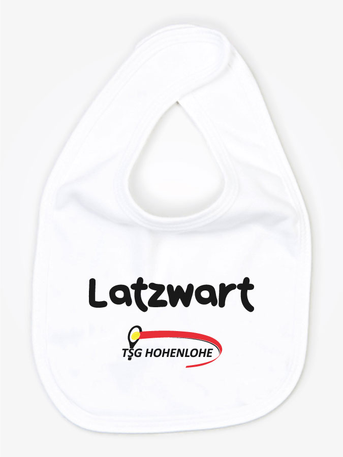 Babylätzchen Latzwart
