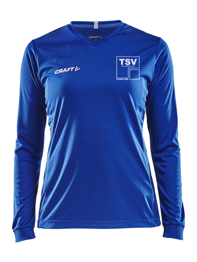Craft Squad Go Trikot Solid Langarm-Trikot Damen