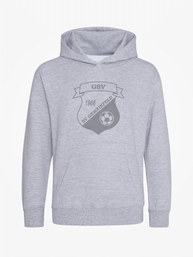Hoodie All Grey Kids Unisex