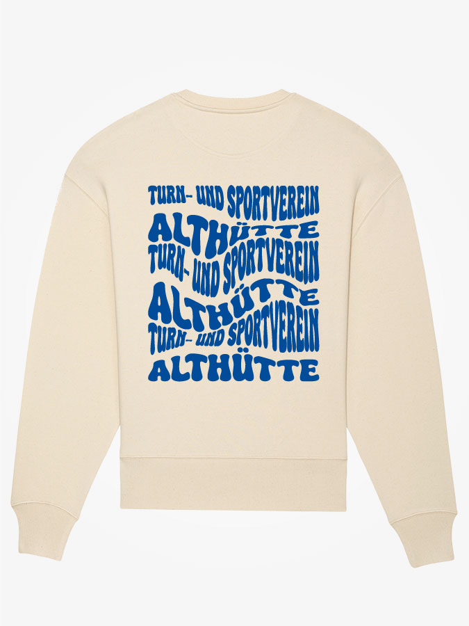 Oversized Sweater Wavy Herren