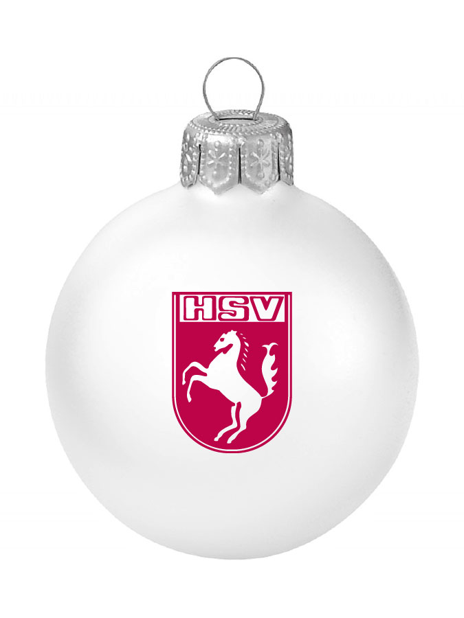 Weihnachtskugel Logo 8cm