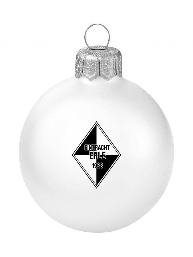 Weihnachtskugel Logo 8cm
