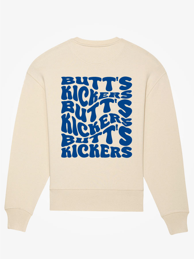 Sweatshirt Oversized Wavy Herren