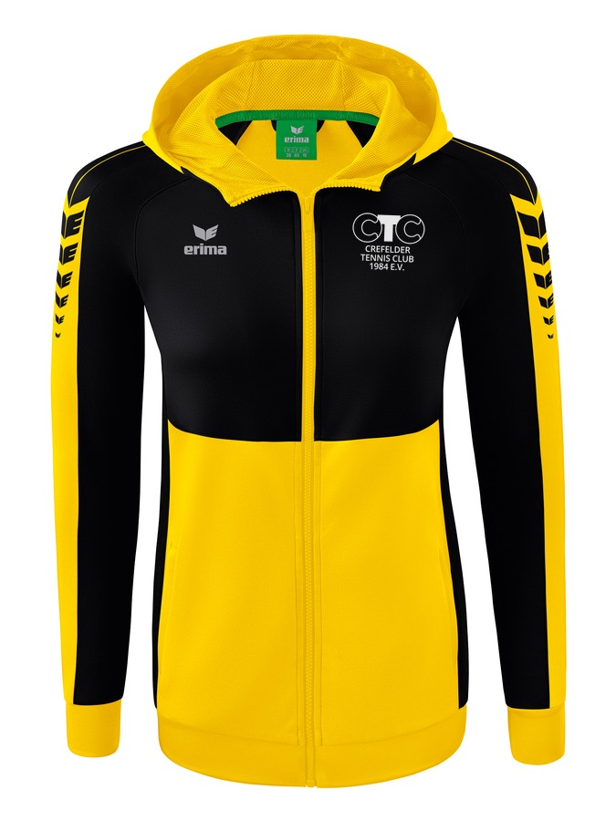 Erima Six Wings Trainingsjacke mit Kapuze Damen