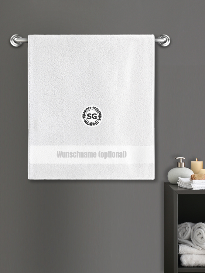 Badehandtuch Team Sticklogo
