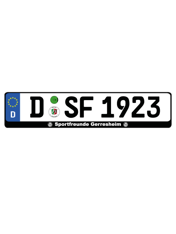 Kennzeichenhalter Kalden (2er Set)