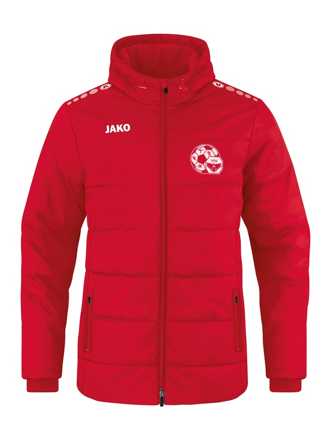 Jako Coachjacke Team mit Kapuze
