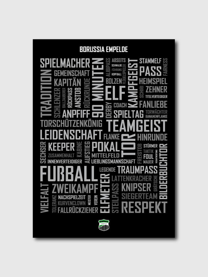Wandposter Values
