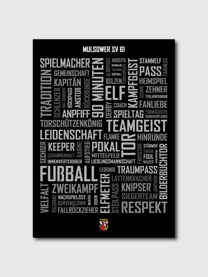 Wandposter Values