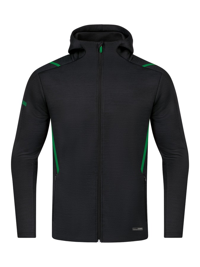 Jako Freizeitjacke Challenge mit Kapuze