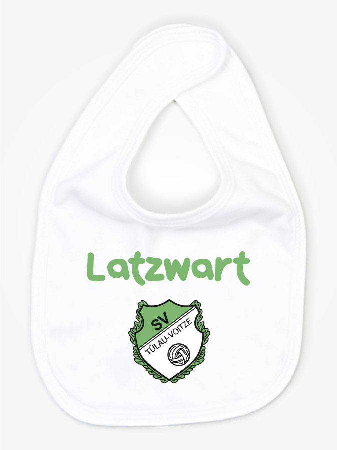 Babylätzchen Latzwart