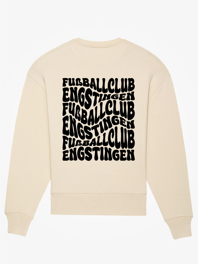 Sweatshirt Oversized Wavy Herren