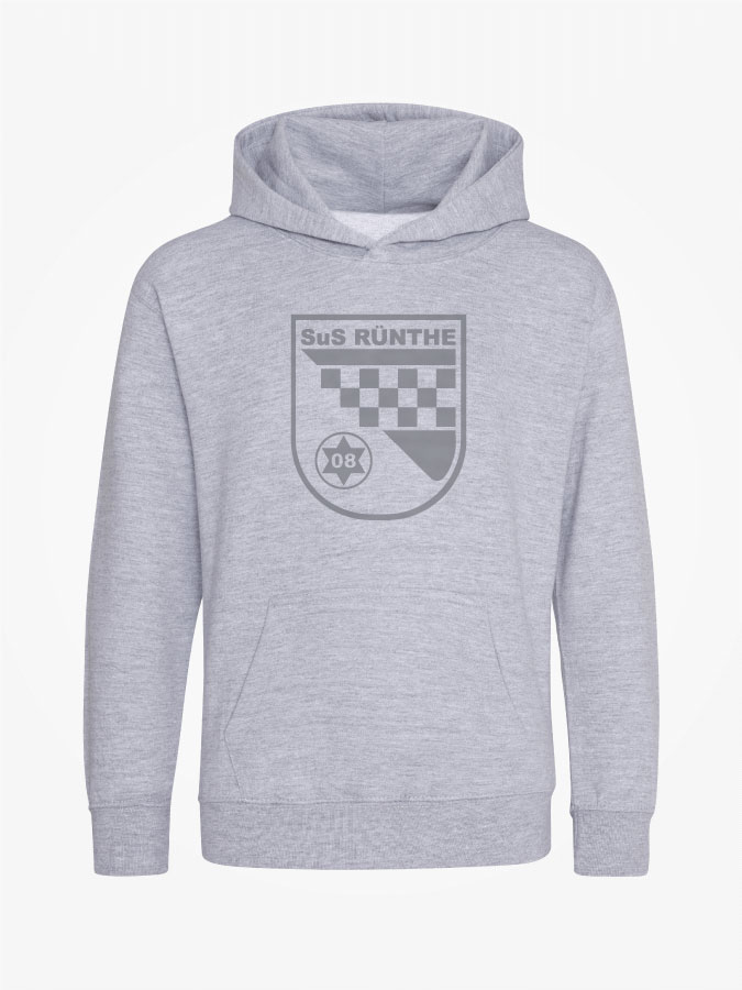 Hoodie All Grey Kids Unisex