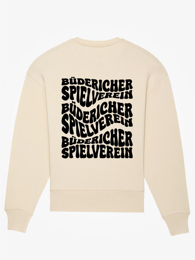 Sweatshirt Oversized Wavy Herren