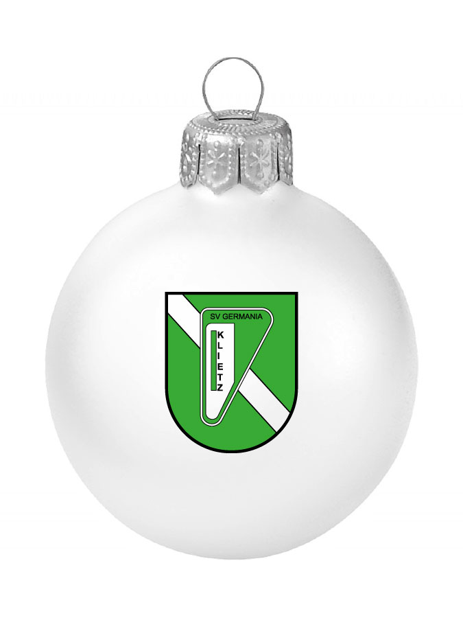 Weihnachtskugel Logo 8cm
