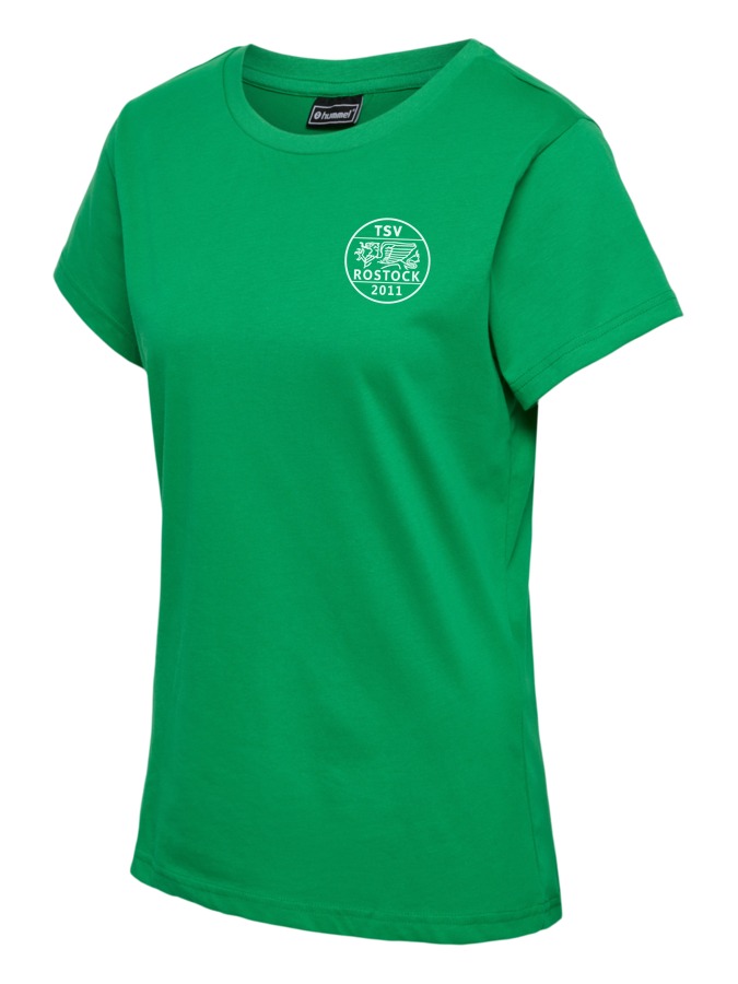Hummel Red Basic T-Shirt Damen