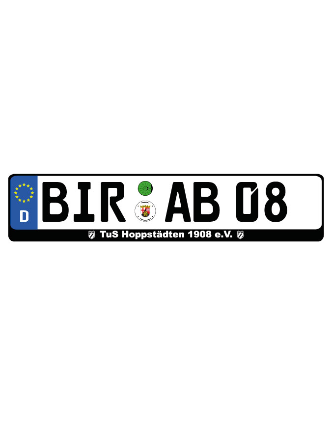 Kennzeichenhalter Kalden (2er Set)