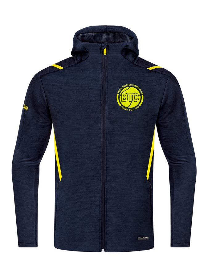 Jako Freizeitjacke Challenge mit Kapuze