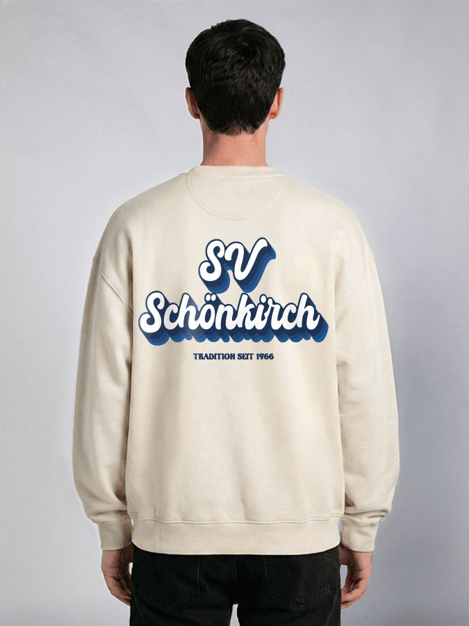 Oversized Sweater Vintage Herren