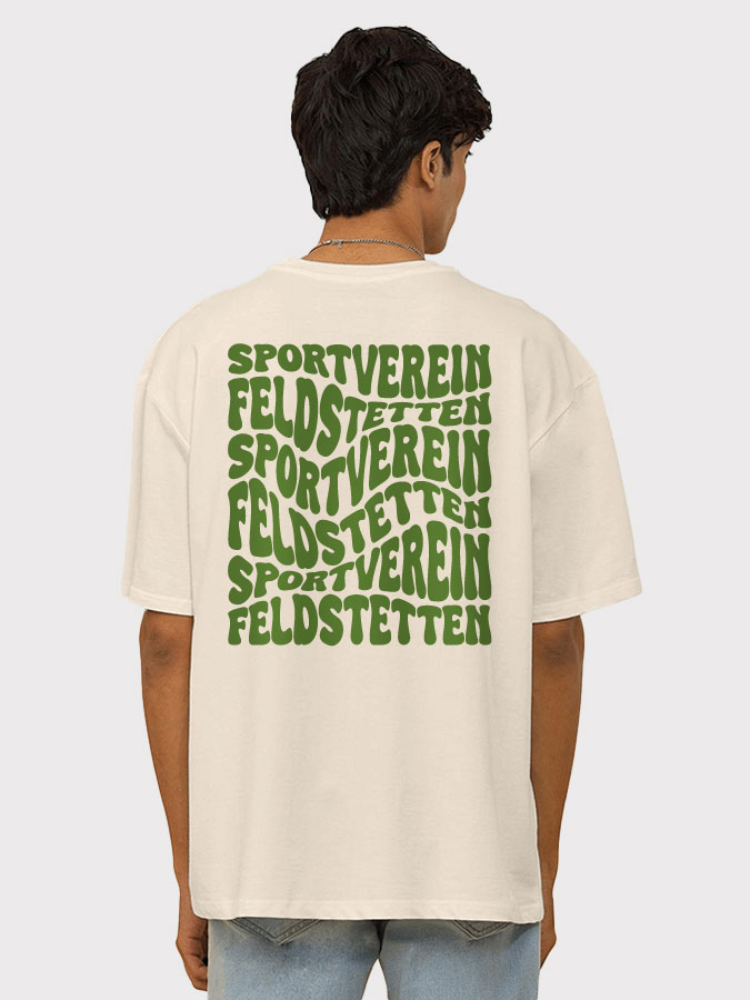 Oversized Shirt Wavy Herren