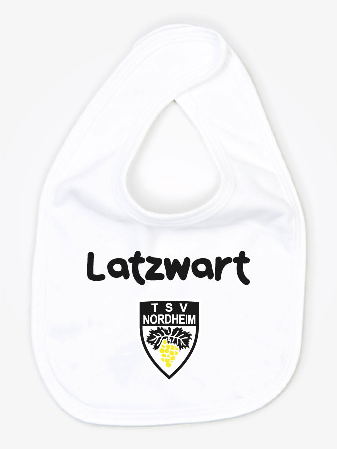 Babylätzchen Latzwart