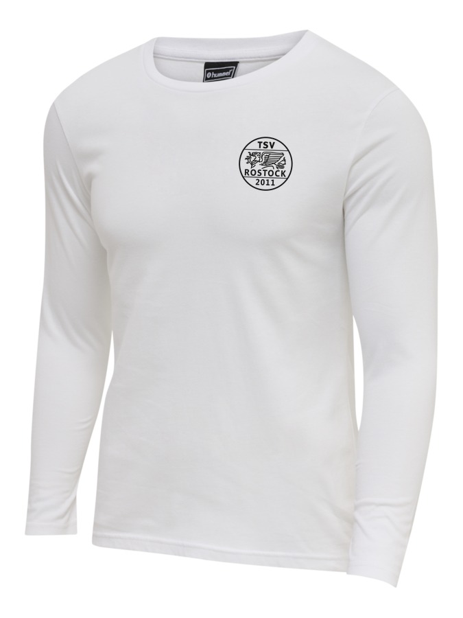 Hummel Red Basic T-Shirt Langarmshirt