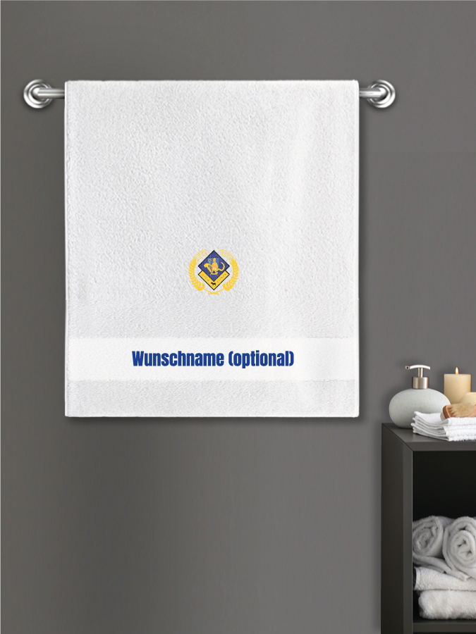 Badehandtuch Team Sticklogo