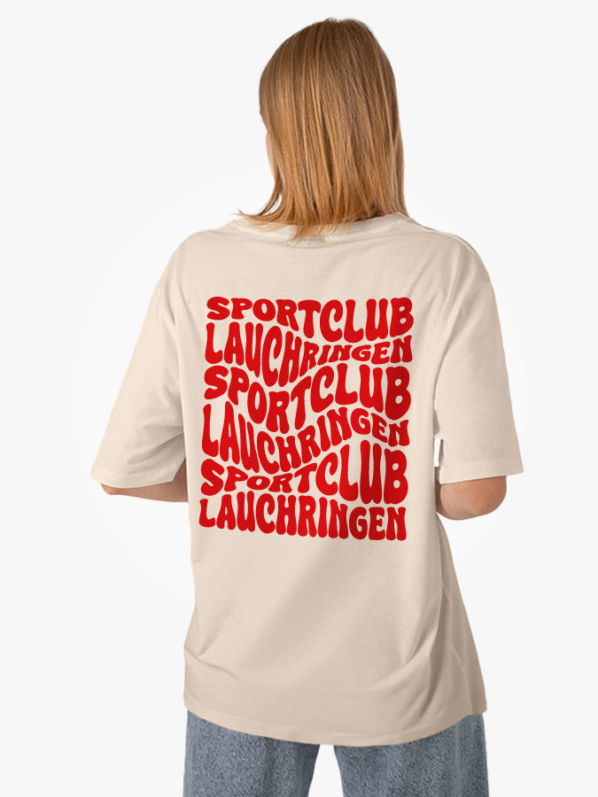 T-Shirt Oversized Wavy Unisex