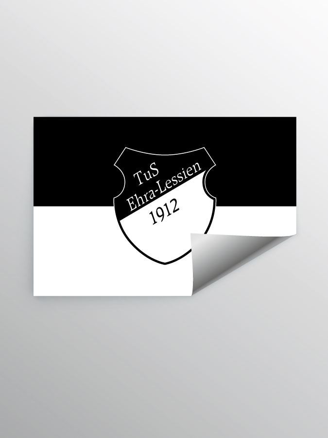 Aufkleber DIN A7 Logo
