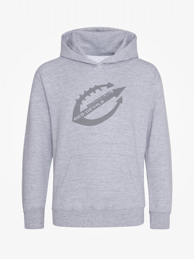 Hoodie All Grey Kids Unisex