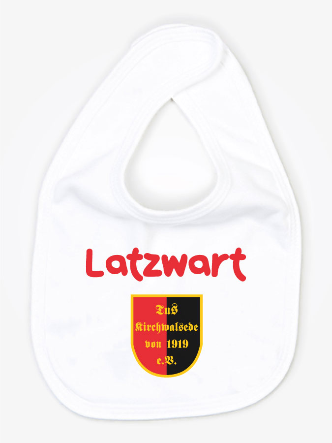 Babylätzchen Latzwart