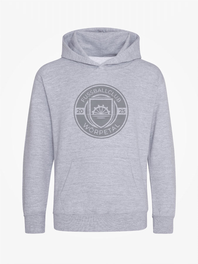 Hoodie All Grey Kids Unisex